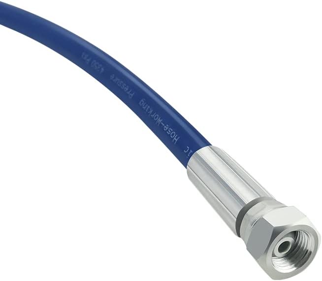 Miniatura 7 de Manguera de látigo para pulverizadores de pintura sin aire y conjuntos de pistola de pulverización de pintura, conjunto de manguera de 20 pulgadas,