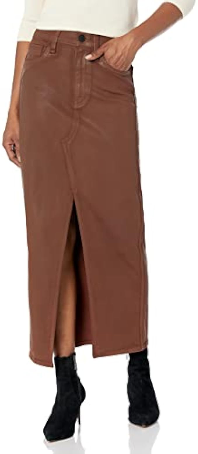 HUDSON Women's Reconstucted Midi Skirt