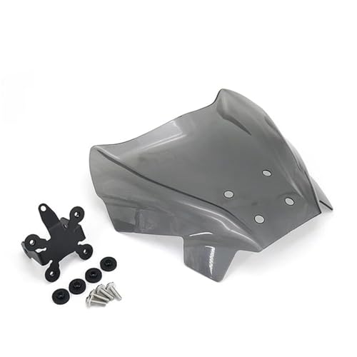 �o�C�N �E�C���h�X�N���[�� �ɓK������CB 650 R 2023 2022 2021 2020 �I�[�g�o�C�̃t�����g�K���X�t�����g�K���X(Smoky gray)
