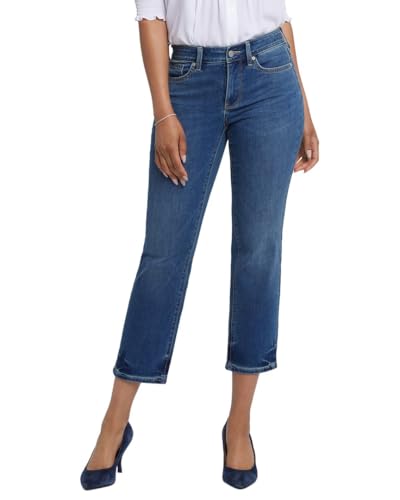 NYDJ Women's Marilyn Straight Ankle Jeans in Dali River