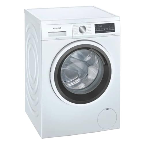 Siemens WU12UT61ES Lavadora carga frontal de libros. Instalación 60 cm. 9 kg 1200 rpm blanco motor IQDRIVE pantalla LED