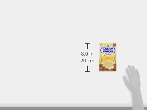 Cream of Wheat Instant Hot Cereal, Banana With Real Walnuts, 1.23 Oz, 6Count (Pack Of 12)