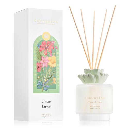 Clean Linen Gypsum Flower Diffuser