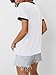 AUTOMET Womens Short Sleeve T-Shirts Summer Tops Casual Soft Tunic V Neck Basic Tees Workout Clothes Spring Fashion Outfits 2025 White L