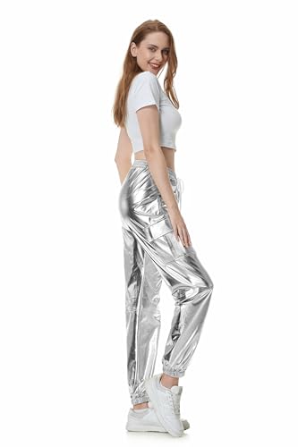 Image of SANGTREE Girls & Womens Drawstring Cargo Jogger Pants,3 Years - Women 3XL