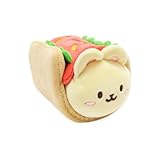 Anirollz Bunniroll Plush in Hotdog Outfitz – Kawaii Bunny Stuffed Animal with Removable Costume – Cute 6” Squishy Plush Toy Gift for Girls & Kids