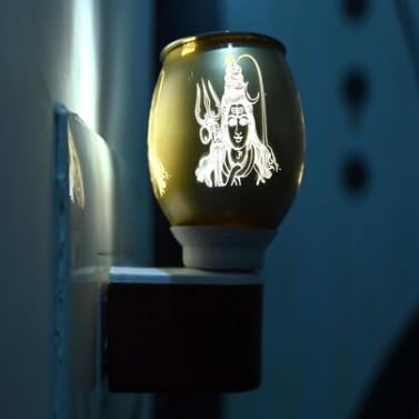 ANI DIVINE Lord Shiva Night Lamp Kapoor Dani || Electric Incense Aroma Burner & Camphor Diffuser