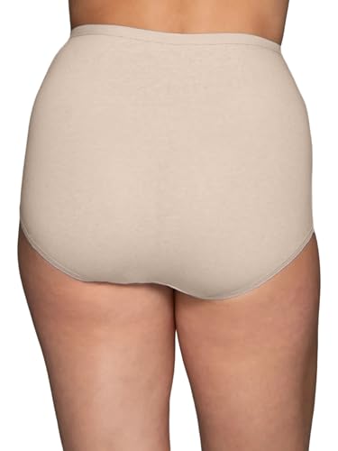 Image of Vanity Fair Women's High Waisted Underwear, Full Coverage Ladies Panties, Perfectly Yours Briefs