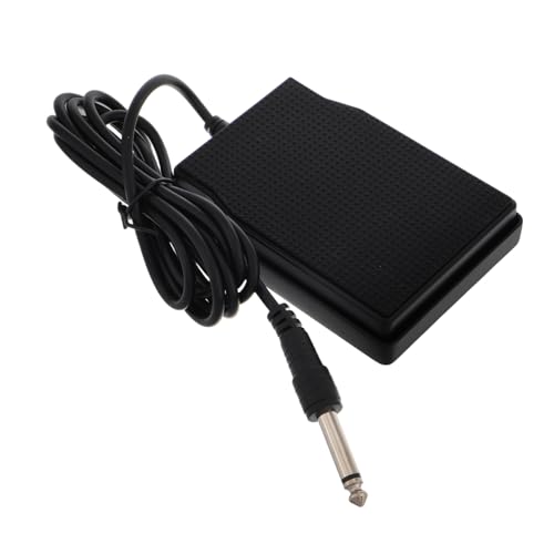 Pédale de sustain Vaguelly pour piano électrique et clavier MIDI avec câble