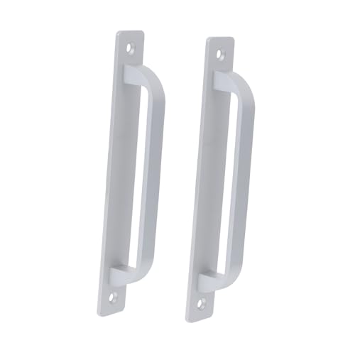 KONTONTY 2piezas Tiradores Para Puertas Interiores y Armarios Picaportes De Aluminio Instalación y Atractivo Diseño