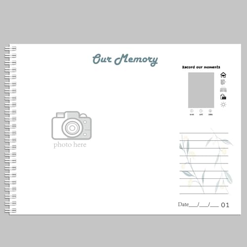 Album photo pour couple avec défis à gratter, carnet de rendez-vous - 4