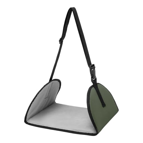 Dioeazh Hamaca Reposapiés Para Avión - Longitud Ajustable Pies Viaje - Soporte Ergonómico Para Piernas En Vuelos Y Oficina,Imprescindible Para Oficina En Casa Tren Trabajo Y Pausa