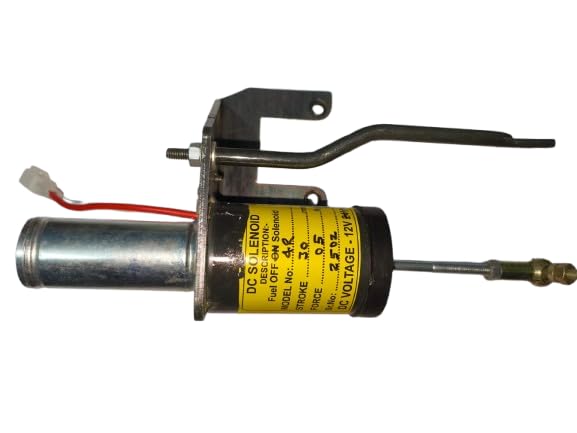 Delcot® Stop Solenoid 12V Replacement for Kirloskar Generator Parts-image-22