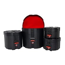 Premium protection for percussion instruments with durable padded design, includes 20″ x 16″ BD, 10″ x 7″ TT, 12″ x 8″ TT, 14″ x 14″ FT Includes multiple compartments for accessories and easy transport for musicians Ideal for gigs, rehearsals, and st...