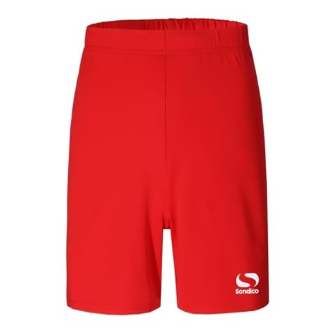 Sondico Men's Core Football Shorts in Red Cover