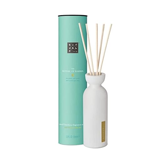 RITUALS Ambientadores Mikado de The Ritual of Karma, con Loto Sagrado y Té Blanco - Propiedades Calmantes y Relajantes