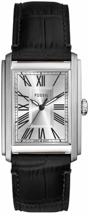 Fossil Carraway Watch for Men, Quartz Three Hand Movement with Le...