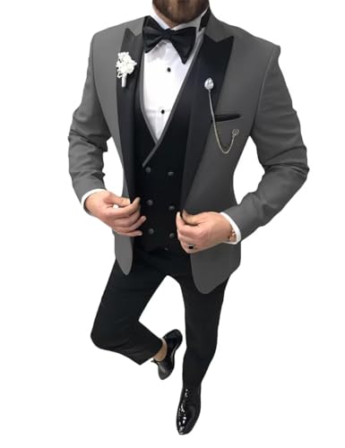 Piece Tuxedo for Men Slim Fit Suit for Men Wedding Homecoming
