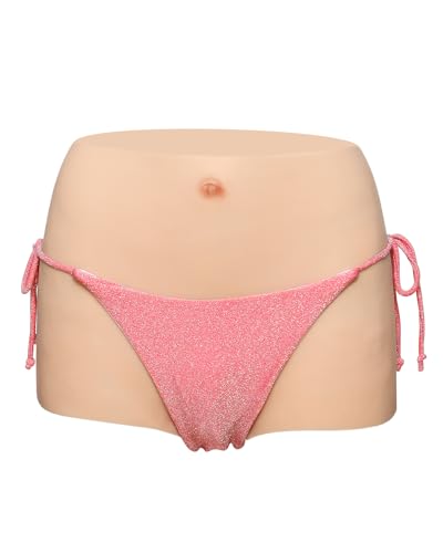 Silicone Fake Butt Pants Shapewear Panties With Catheter for Crossdresser Drag Queen Transgender