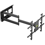 FORGING MOUNT Long Arm TV Wall Mount for 42-90 Inch TVs up to 150 lbs, 36 Inch Extension Full Motion Articulating Wall Mount with Height Setting, Swivel and Tilt, VESA 600x400mm, 8"/12"/16" Wood Studs