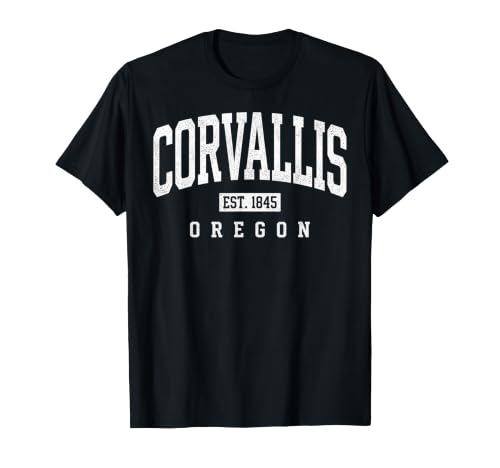 Corvallis Oregon Vintage 1845 Retro Souvenir USA America T-Shirt