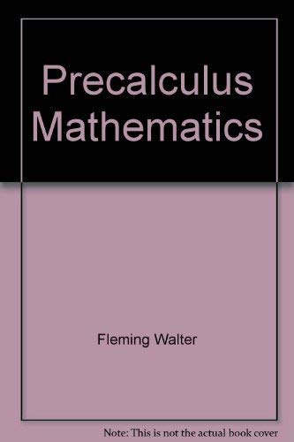 Precalculus Mathematics 0136948510 Book Cover