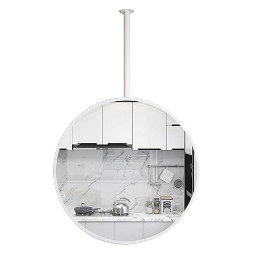 Miroir mural rond de plafond suspendu 50cm miroir décoratif entrée