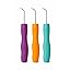 Orange, Purple, and Green