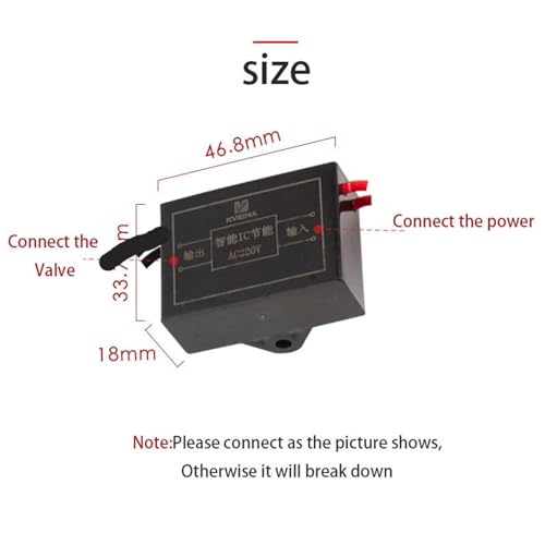 Électrovanne d'alimentation DC24V électrovanne eau économie d'énergie 24v continu - 4
