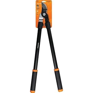 Fiskars 28″ Loppers for Tree Trimming, Heavy Duty, Rust-Resistant Sharp Bypass Steel Blade Loppers, Branch Cutter up to 1.5″ Diameter Cut Capacity, Shock-Absorbing Handle, Garden Tools