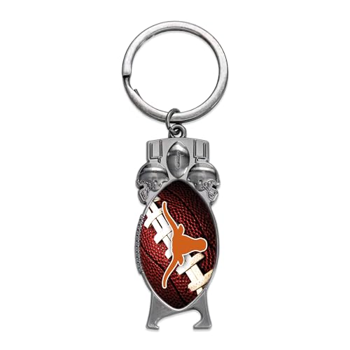 Rico Industries NCAA Texas Longhorns Sculpted Bottle Opener Keychain -Great Gift Item