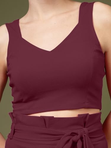 Image of OOMPH! Stretchable Sleeveless Crop Top