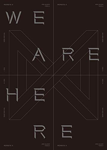Starship Monsta X - WE are HERE [Random ver.] (Vol.2 Take.2) 1CD+134p Photobook+2Photocard+Pre-Order Benefit+Folded Poster+Double Side Extra Photocards Set