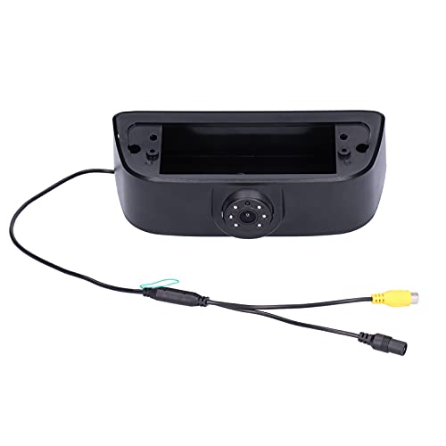 Cámara de Respaldo Cámara Frontal Cámara Trasera Cámara de Visión Trasera Material ABS 1280 X 720 Soporte de Visión Nocturna de 170 ° IP68 DV12V Apto para NV200 2010-2017