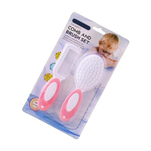 優しいベビーバスブラシ 2イン1 ヘアウォッシュとボディスクラバー 0~24ヶ月用 握りやすい 幼児用入浴ツールセット 優しい赤ちゃん頭皮マッサージャー