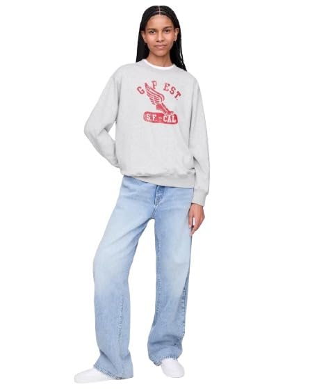 gap Women's Cotton Blend Full Sleeves Round Neck Sweatshirt-picture-40