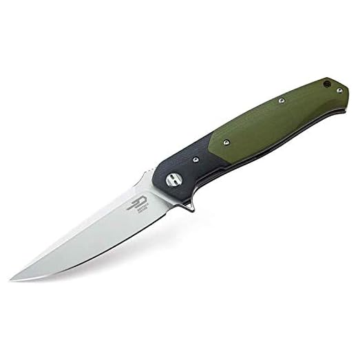 BESTECH KNIVES Swordfish G10 Linerlock Green BTKG03A
