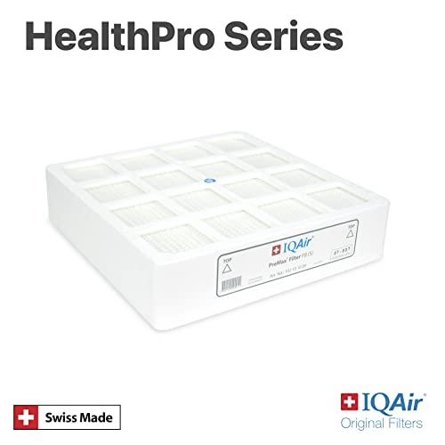 IQAir PreMax Prefilter - Genuine Replacement Air Filter For IQAir HealthPro Series - Controls Coarse and Fine Particles - Dust, Mold Spores, and Powder - Swiss Made Filters For Air Purifiers