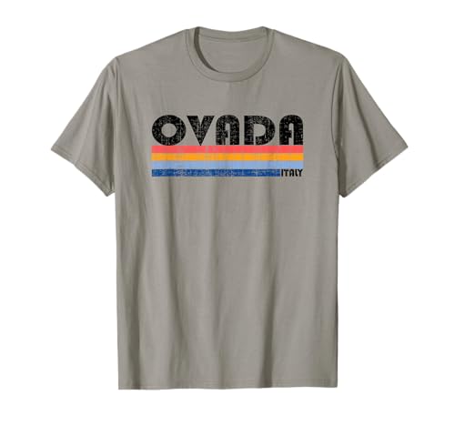 Ovada, Italia Retro 70s 80s Style Camiseta
