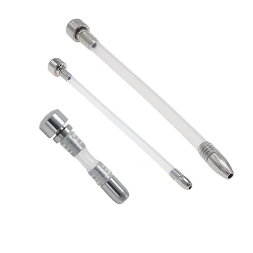 Image of 3 Pcs Urethra Trainer Set Chastity Lock Accessories Chastity Device Sex Toy Sound Urethral Plug Urethral Toy Urethral Masturbation Stick Catheter Sound Penis Plug Male Urethra Stimulation