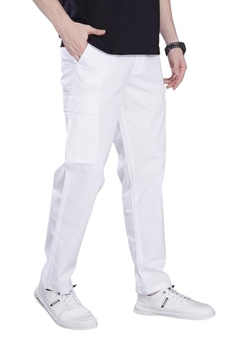 Image of DIVISIVE Men's Loose Fit Linen Blend Cotton Cargo Pants