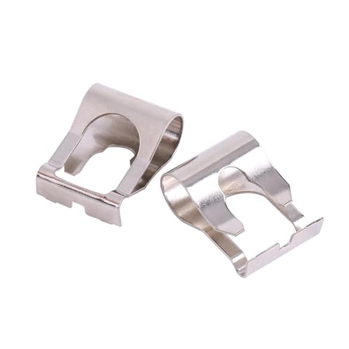 2 Clips de Limpiaparabrisas, Kit de Clip de Reparación de Varillaje de Limpiaparabrisas, Clip de Varillaje de Limpiaparabrisas de Metal para Coche, Enlace de Parada que Se Apaga,