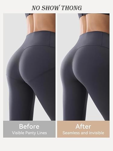 Image of Lace Thongs for Women T-back Breathable Comfortable G-String Cheeky Low Waist Underwear Panties