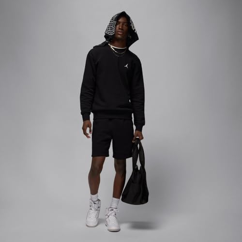 Nike Brkln Fleece Crew Sweater pour Homme Black/White L