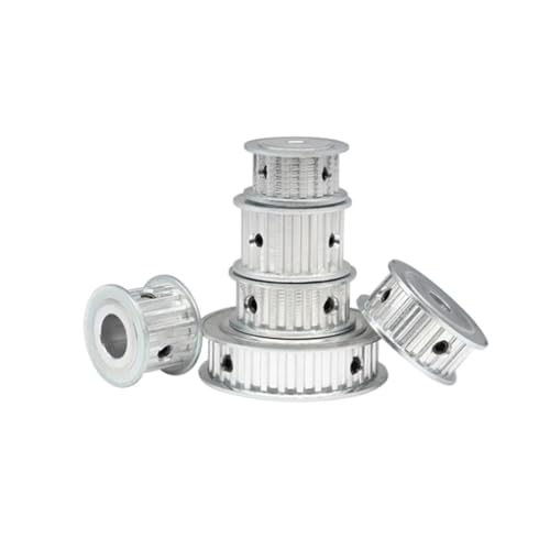 Poulie de distribution T5 26T alésage 19mm en alliage pour courroie 21mm