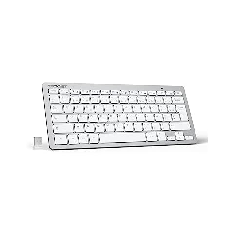 TECKNET Clavier sans Fil AZERTY Cover
