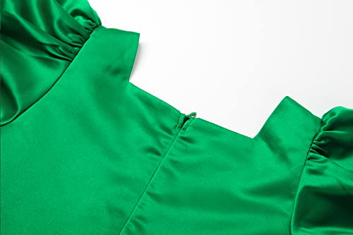 Disfraz Leprechaun para niñas Día de San Patricio verde miniatura 4