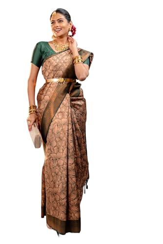 Image of Avantika Fashion Women's Kanjivaram Soft Silk Banarasi Sarees With Blouse Piece