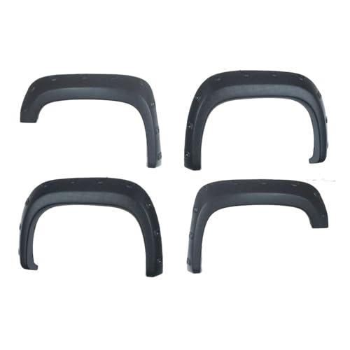 CLQWIAS Textured Pop-Out Bolt Wheel Protector Flare for GMC for Sierra 1500 2007-2013 5.8 Ft Bed Front: 2.0