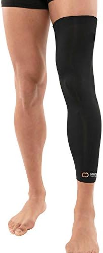 Copper Compression Leg Compression Sleeve - Copper Infused Knee Stabilizer Brace for Running, Meniscus Tear, ACL, MCL, Arthritis, Joint Pain Relief - Thigh & Calf Support for Men & Women